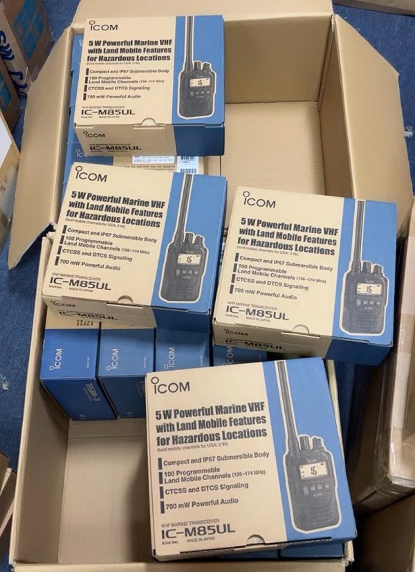 ICOM IC-M85UL Land and See VHF Marine Radio for Hazardous Locations - Image 5