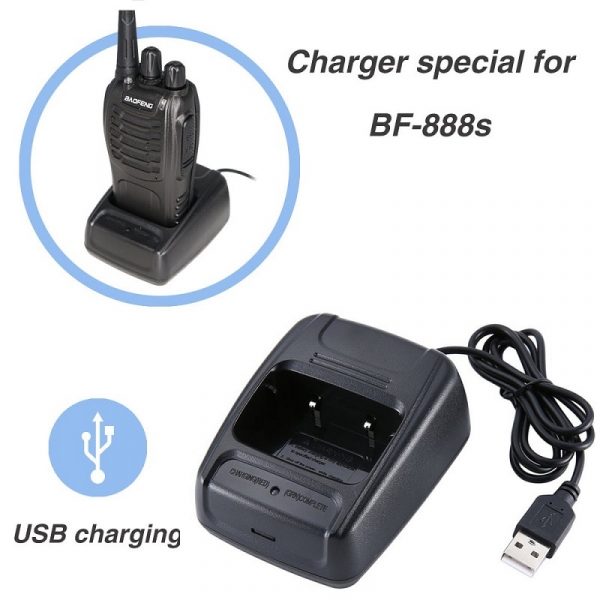 Baofeng BF-888S 666S 777s 888s USB Charger Desktop Dock Charging - Image 3