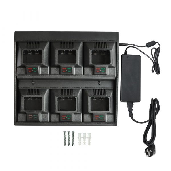Motorola Six-Way Multi Charger for GP328 GP340 HT750 HT1250 PRO7150 MTX850 etcRadios - Image 3
