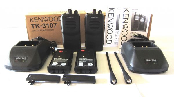 Classic Kenwood TK-3107 UHF Handheld Two Way Radio Kenwood TK3107 FM Transceiver - Image 2