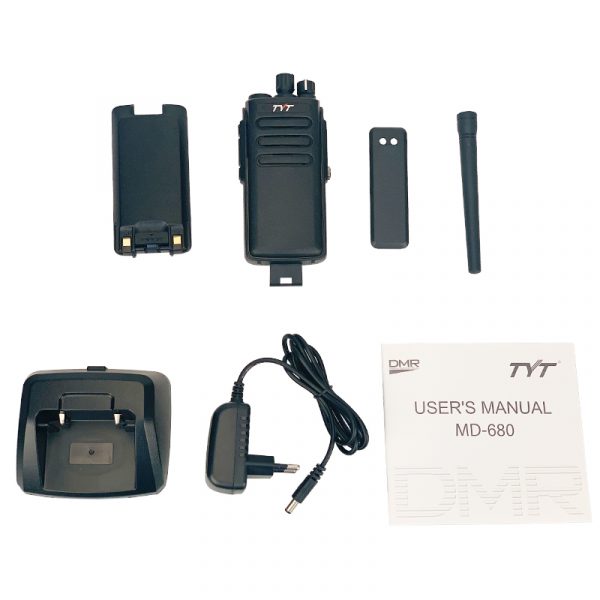 Waterproof 10W 10KM TYT MD-680 VHF DMR DIGITAL portable TWO WAY RADIO - Image 4