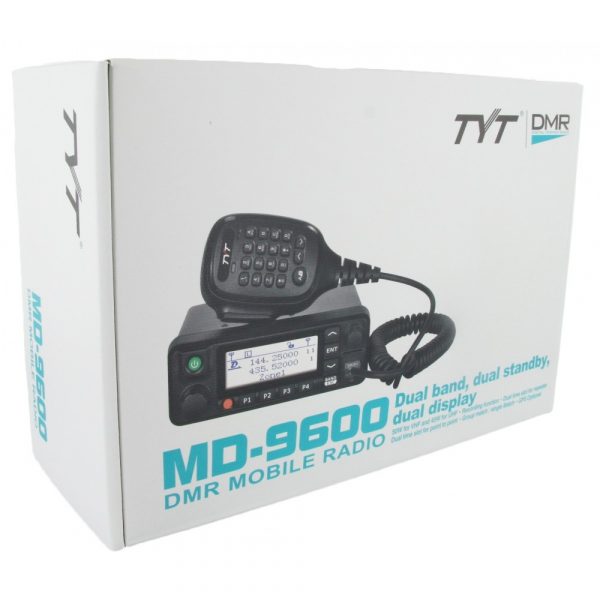 TYT MD9600 Tytera MD-9600 UHF VHF Dual Band DMR Mobile Radio - Image 5