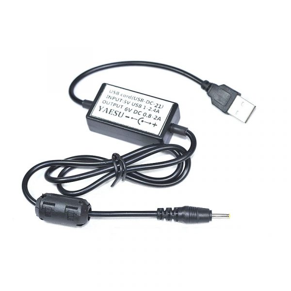 USB-DC-21 USB Charge Cable Charger Battery Charging for Yaesu VX-1R VX-2R VX-3R Radio Walkie Talkie Accessories - Image 2