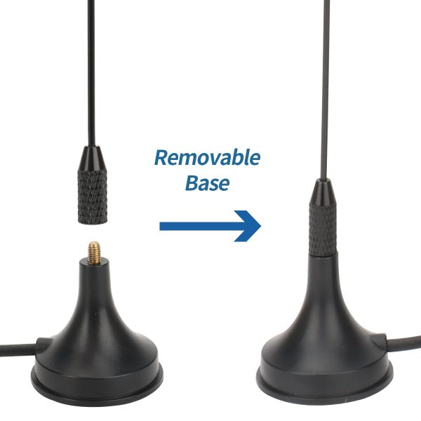 Vehicle Mounted UT-106UV Antenna SMA Male For Baofeng WouXun TYT UV-8000D/E - Image 5
