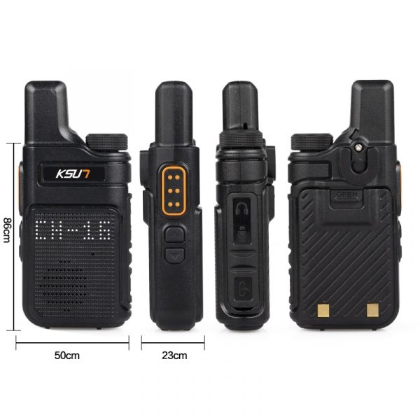 KSUN M6 High Quality Profesional PMR 446 Talkie Walkies - Image 3