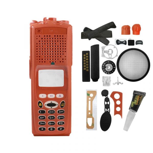Orange Front Cover for Motorola XTS5000 Model 3 Refurbish Kits Housing Shell