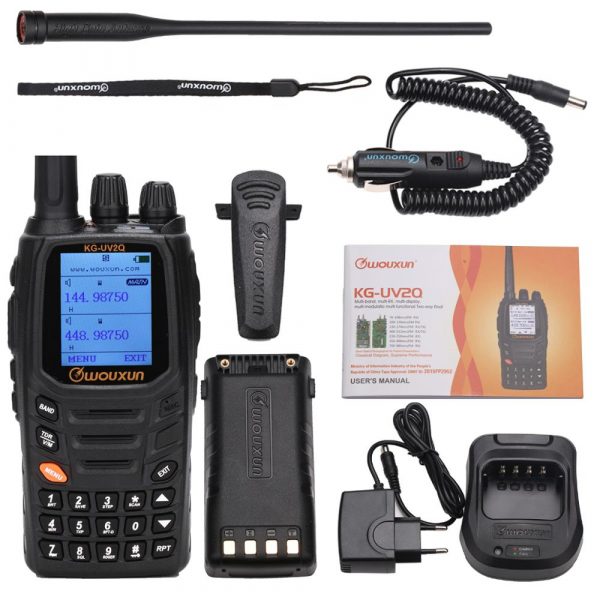8W Powerful Wouxun KG-UV2Q Handheld Radios 7 bands/Air Band Cross band Repeater - Image 6