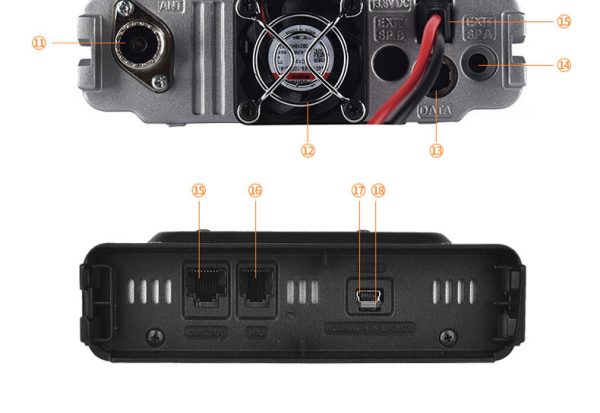 New Car Radio 6000R YAESU FTM-6000R 50W VHF/UHF Dual Band FM Mobile Transceiver  FT-7900R Upgrade Version - Image 4