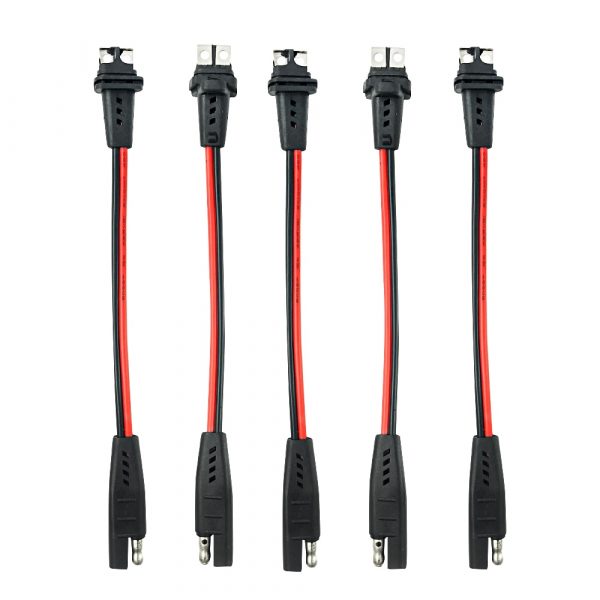 10PCS Radio Short Power Cable Cord Plug For Motorola Radio CM200 CDM1250 GM300 PM400 EM200 GM3188 GM3688 - Image 2