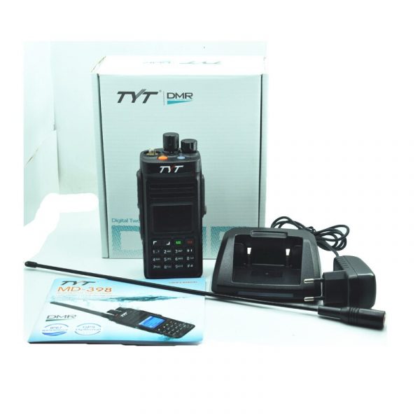 2PCS/lots New TYT MD398 DMR Radio TYT MD-398 UHF 400-470Mhz Waterproof IP67 10W Digital Walkie Talkie - Image 5