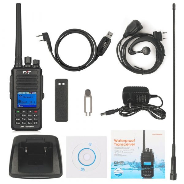 2PCS/LOT MD-390 Upgrade GPS TYT MD390 DMR Digital Walkie Talkie - Image 6