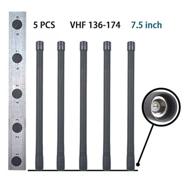 5PCS VHF Antenna ATV-6XL for Vertex Standard Two Way Radio Accessories