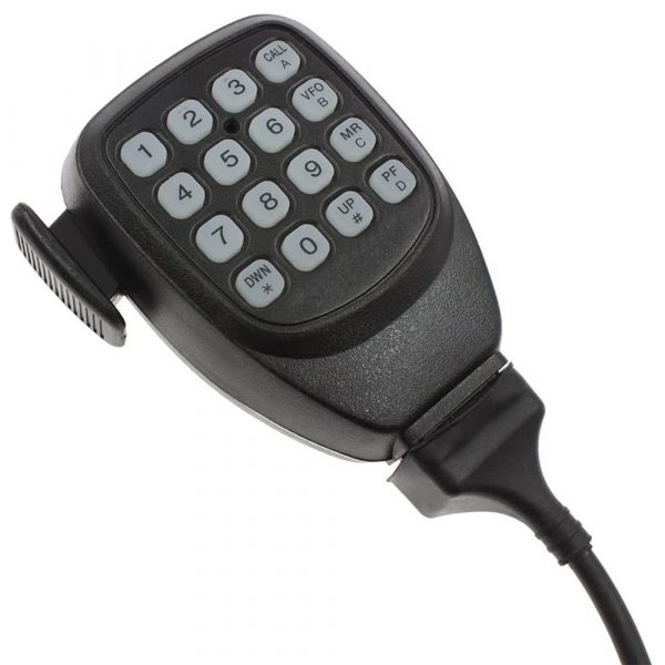 Ham Radios Handheld PTT Microphone for Kenwood 8Pins Modular Plug Remote Speaker Mic - Image 2