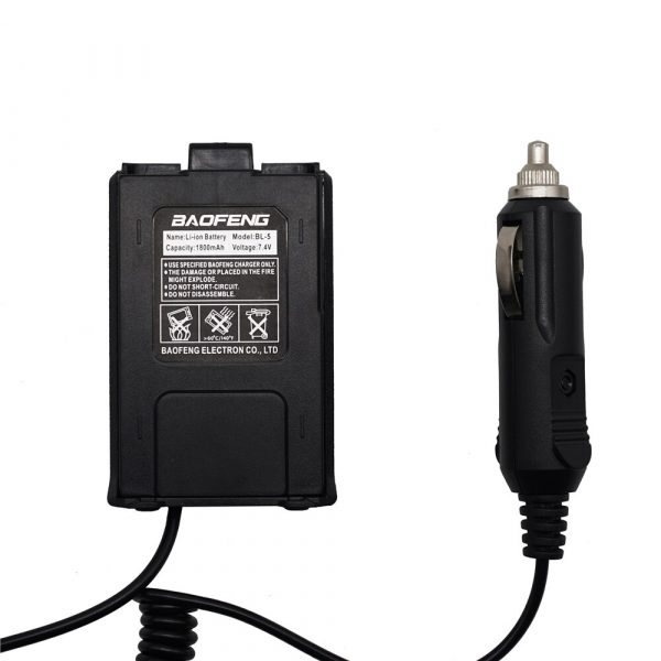 BAOFENG Battery Eliminator for Baofeng UV5R UV-5RE UV-5RA Two Way Radio Car Charger - Image 3