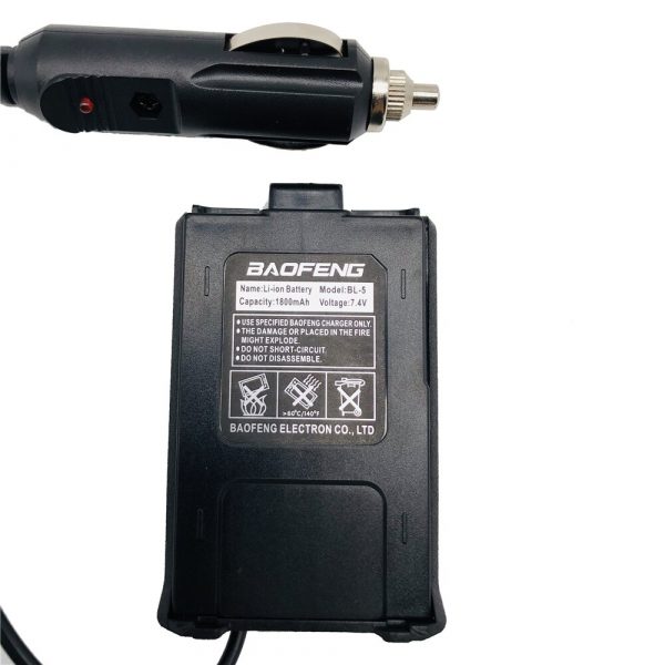 BAOFENG Battery Eliminator for Baofeng UV5R UV-5RE UV-5RA Two Way Radio Car Charger - Image 4