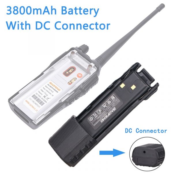 BAOFENG UV82 Battery UV 82 UV-82 Plus UV-82HP Ham Radio BL-8 Battery 2800 3800mah - Image 5