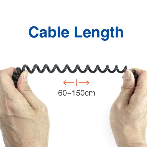 NEW Baofeng Walkie Talkie Handheld Microphone with Tether - Image 2