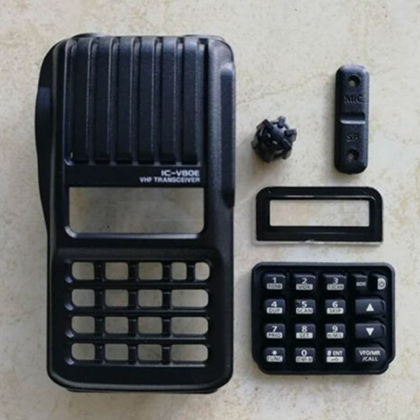 ICOM V80E Front Housing Replacement Refurbish Kit Case Cover for ICOM IC-V80E Two Way Radio