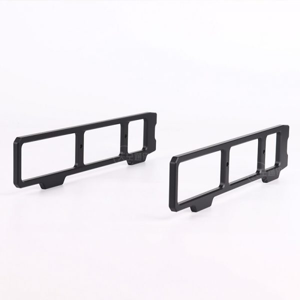 For YAESU FT-891 FT891 Mobile Radio Holder CNC Aluminum Alloy Shield Case Handle Carry Protector Bracket - Image 4