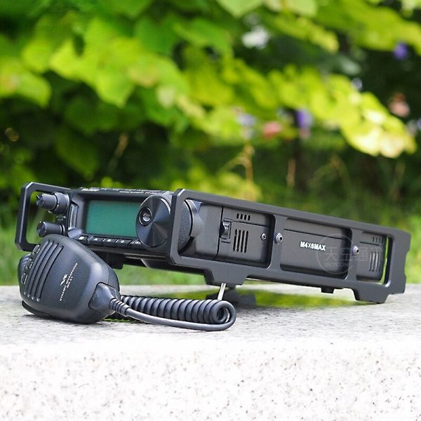 For YAESU FT-891 FT891 Mobile Radio Holder CNC Aluminum Alloy Shield Case Handle Carry Protector Bracket