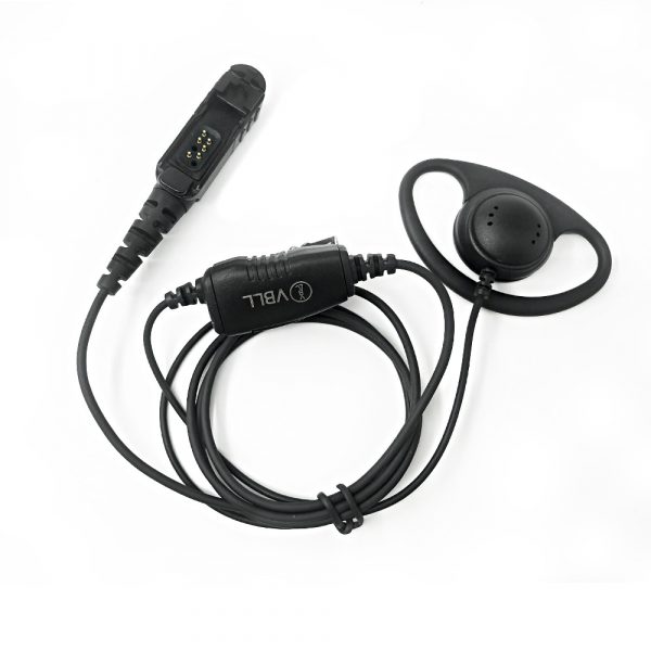 D Shape PTT Mic Earhook Earpiece for Motorola XPR3300 XPR3500 XPR3500e DEP500e DP2400 DP2600 Portable Radio Headset - Image 4