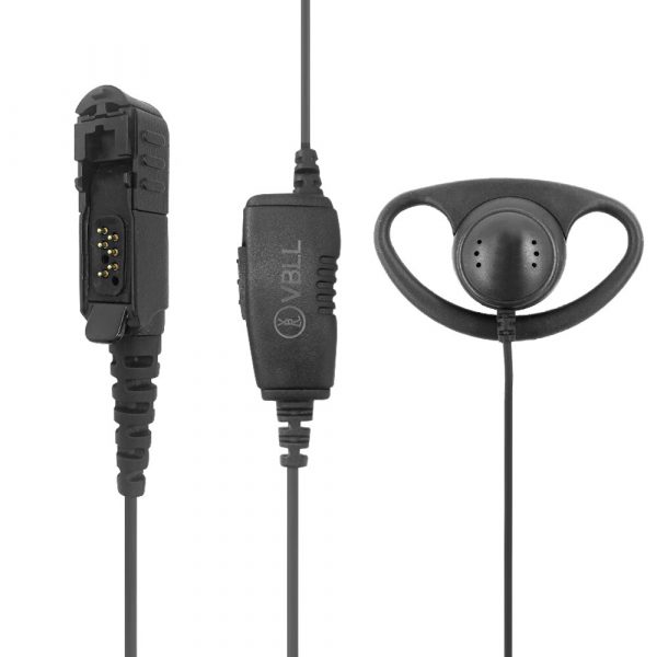 D Shape PTT Mic Earhook Earpiece for Motorola XPR3300 XPR3500 XPR3500e DEP500e DP2400 DP2600 Portable Radio Headset - Image 5