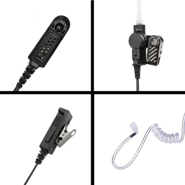for Motorola GP340 GP360 HT750 HT1250 HT1550 PRO5550 PRO5450 Two Way Radio Headset