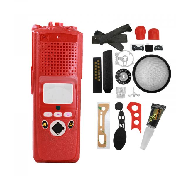 Red Replacement Housing Case For MOTOROLA XTS5000 Model2 Radio