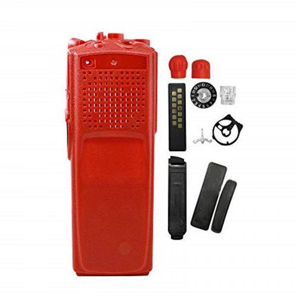 Red Walkie-talkies Refurbish Replacement Housing Case Kit for Motorola XTS5000 Model 1 M1 Portable Two-Way Radio