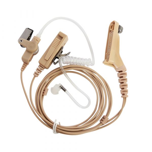 Beige 2-Wire Surveillance Kit Headset for Motorola DP4400 DP4401 DP4600 DP4601 APX6500 APX7000 APX8000 XiRP8200 XiRP8208 - Image 5