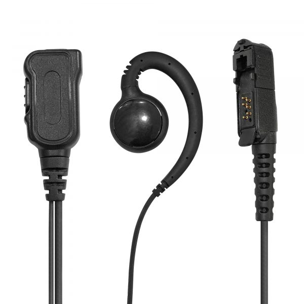Swivel PTT Earpiece for Motorola XPR3300 XPR3500 XPR3000e XPR3500e DP2000 DP3441 Radio - Image 2