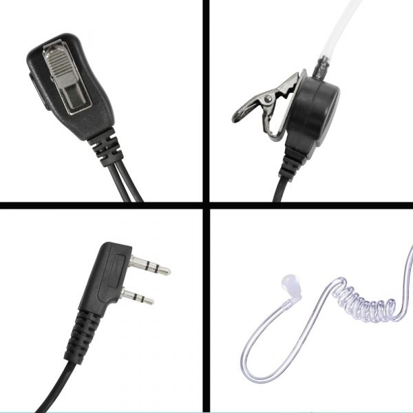 1-wire Headset Mic for Kenwood NX220 NX320 NX420 TK208 TK248 TK2312 TK2360 TK3300 TK3160 TK3400 - Image 4