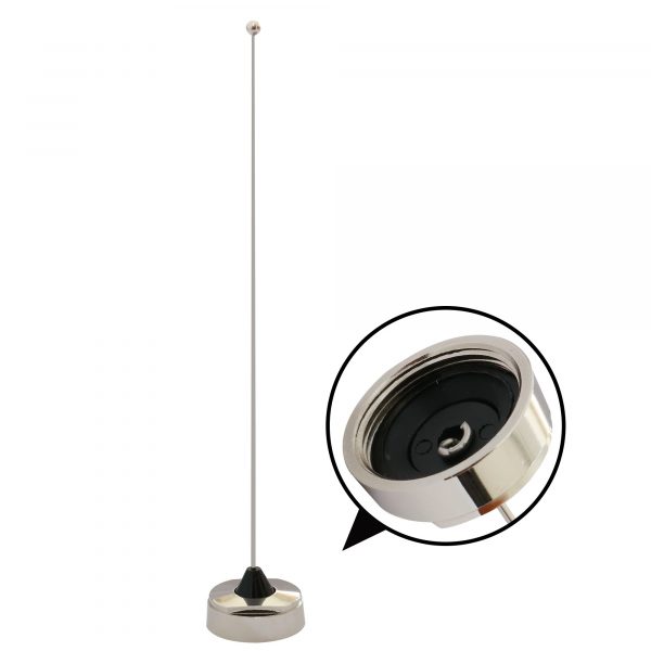 14 Inch VHF 155-174 MHz NMO Mount Stainless Steel Antenna Fit For Mobile Bus Car Radio