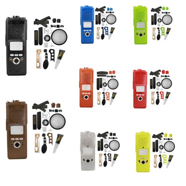 Full Sets Motorola XTS5000 M2 Replacement Housing Case Knobs Front Cover Kits