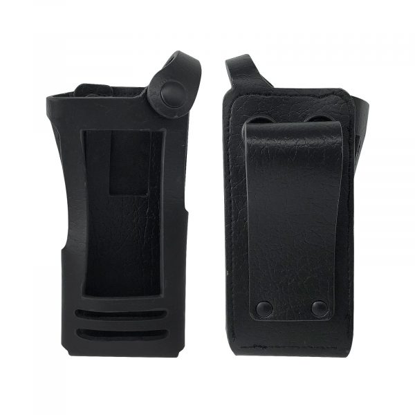 Holder Holster Leather Case For Motorola XPR6350 XPR6550 XPR6580 Portable Radio