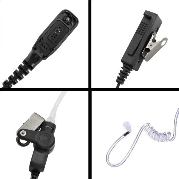Two way Radio 2-Wire PTT Mic Headset - Image 2