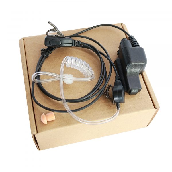 Acoustic Tube Headset PTT For Motorola Handheld Radio - Image 2