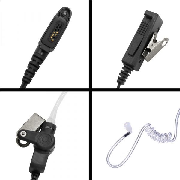 2-Wire Mic Headset For Motorola GP344 GP388 GP644 GP688 EX500 etc Handheld Radio - Image 4