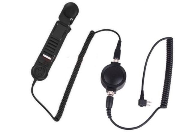 Motorola CP040 EP450 Tactical Headset Mic Waterproof PTT Fire Earphone Military Bone Conduction - Image 5