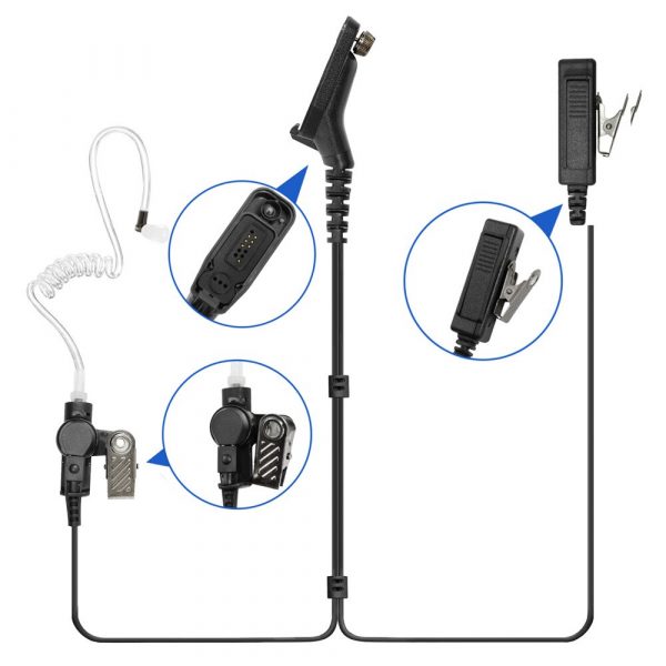 Walkie-talkie Mic Earpiece PTT for Motorola XiR P8260 XPR7550 APX8000 APX7000 APX6000 APX5000