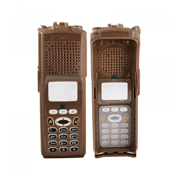 Front Replacement Housing Case Cover Kit For XTS5000 Model 3 M3 Handheld Radio Brown - Image 2