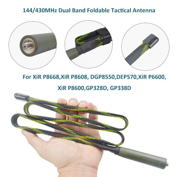 Motorola Tactical antenna Quad Band for Motorola XiR P8668 XIR P8608 XiR P6600 DGP8550 DEP570 GP328D GP338D xir p8600
