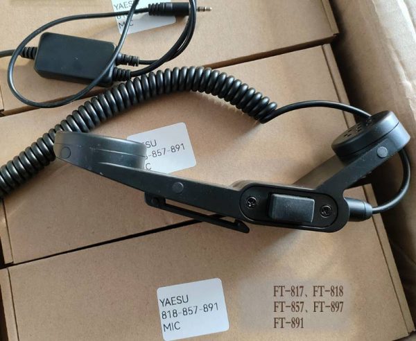 CS Handheld Tactical microphone For YAESU FT817 FT818 FT857 aFT897 FT 891 Mobile Basecamp Radios - Image 2