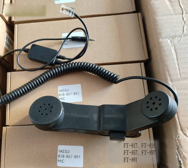 CS Handheld Tactical microphone For YAESU FT817 FT818 FT857 aFT897 FT 891 Mobile Basecamp Radios