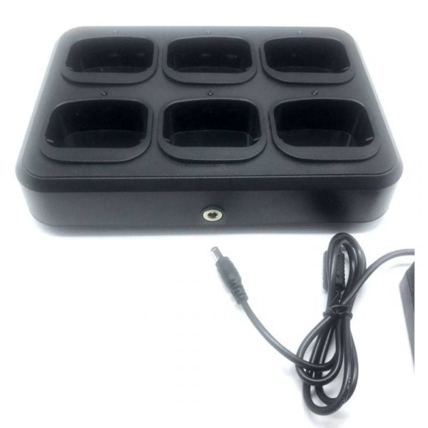 Multi ports Charger Double Rows 6-Way Rapid Charger for Motorola CP200 EP450 CP040 CP140 CP180 DP1400 GP3688 PR400 - Image 2