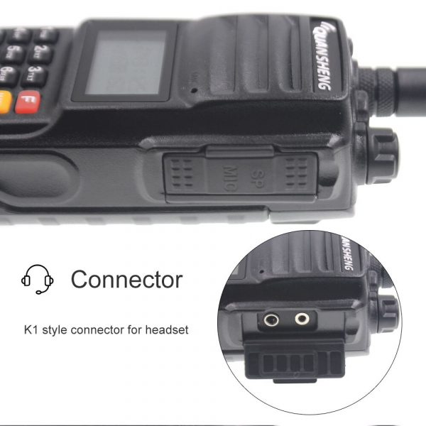 10KM QuanSheng TG-UV2 Plus 10W Long Range Walkie Talkie Dual Band 136-174&400-470mhz 4000mah FM Radio UV2Plus - Image 3