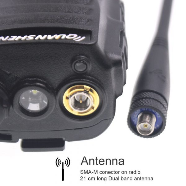 10KM QuanSheng TG-UV2 Plus 10W Long Range Walkie Talkie Dual Band 136-174&400-470mhz 4000mah FM Radio UV2Plus - Image 4