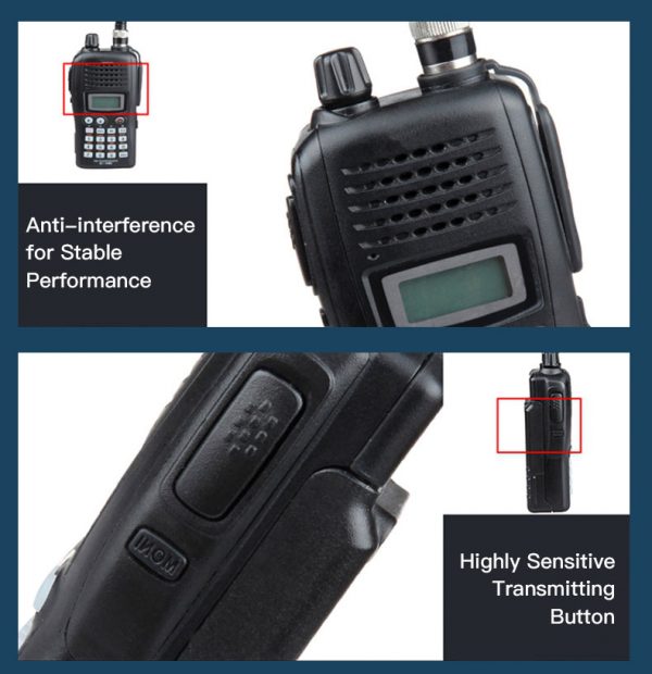 ICOM IC-V85 FM Transceiver Walkie Talkie ICOM V85 VHF Transceiver 8W 10KM Perfect For Maritime Ships - Image 3