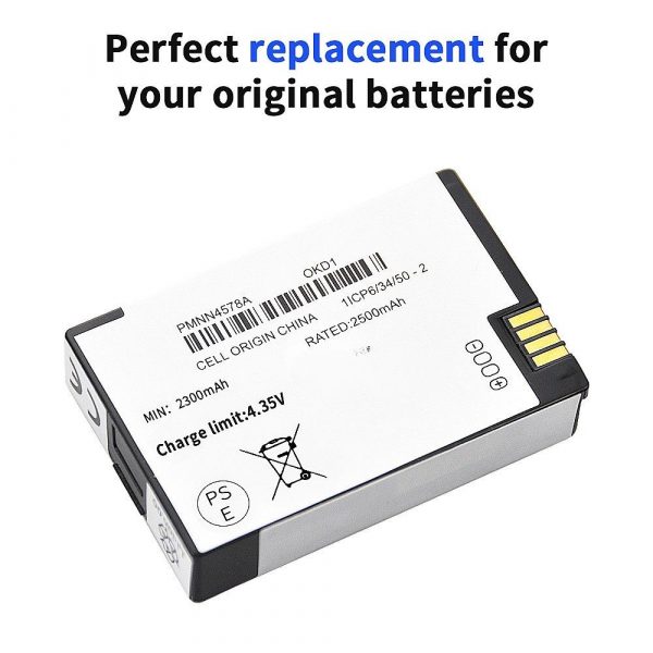 10PCS BT110 Battery 2500mAh PMNN4578A PMNN4578 Lithium Ion Battery for Motorola DTR600 DTR700 DTR720 Two Way Radio - Image 3