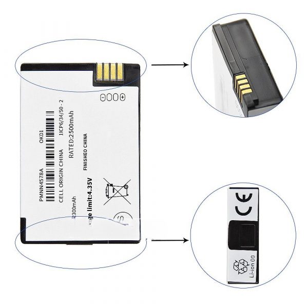 10PCS BT110 Battery 2500mAh PMNN4578A PMNN4578 Lithium Ion Battery for Motorola DTR600 DTR700 DTR720 Two Way Radio - Image 5